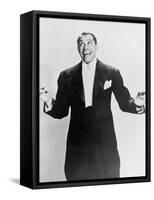 Cab Calloway, Flamboyant African America Bandleader Holding Conductor's Baton. 1951-null-Framed Stretched Canvas