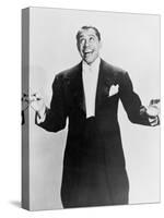Cab Calloway, Flamboyant African America Bandleader Holding Conductor's Baton. 1951-null-Stretched Canvas