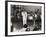 Cab Calloway Performing at the Clover Club, C.1950-null-Framed Photographic Print