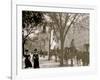 Cab Stand at Madison Square, New York-null-Framed Photo