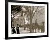 Cab Stand at Madison Square, New York-null-Framed Photo