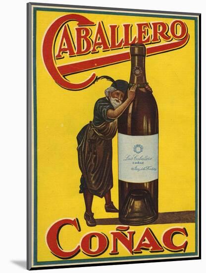 Caballero, Magazine Advertisement, Spain, 1935-null-Mounted Giclee Print