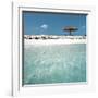 Cabana at the Beach-null-Framed Photographic Print