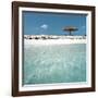 Cabana at the Beach-null-Framed Photographic Print