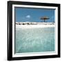 Cabana at the Beach-null-Framed Photographic Print