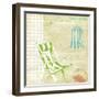 Cabana Beach Citrus Collage I-Paul Brent-Framed Art Print