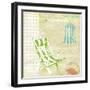 Cabana Beach Citrus Collage I-Paul Brent-Framed Art Print