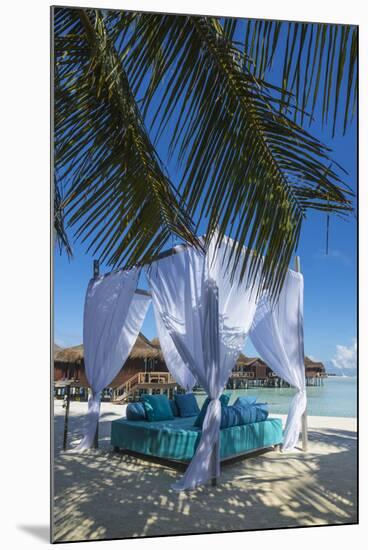 Cabana on the Anantara Veli resort, South Male Atoll, Maldives-Jon Arnold-Mounted Photographic Print