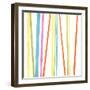 Cabana Stripes I-Erica J. Vess-Framed Art Print