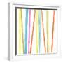 Cabana Stripes I-Erica J. Vess-Framed Art Print