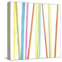 Cabana Stripes I-Erica J. Vess-Stretched Canvas