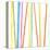 Cabana Stripes I-Erica J. Vess-Stretched Canvas