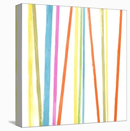 Cabana Stripes I-Erica J. Vess-Stretched Canvas