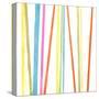 Cabana Stripes I-Erica J. Vess-Stretched Canvas
