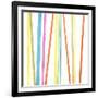 Cabana Stripes I-Erica J. Vess-Framed Art Print