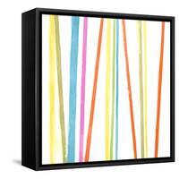 Cabana Stripes I-Erica J. Vess-Framed Stretched Canvas