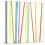 Cabana Stripes I-Erica J. Vess-Stretched Canvas