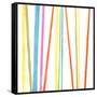 Cabana Stripes I-Erica J. Vess-Framed Stretched Canvas