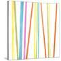 Cabana Stripes I-Erica J. Vess-Stretched Canvas