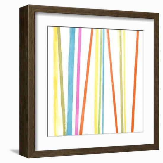 Cabana Stripes I-Erica J. Vess-Framed Art Print