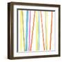 Cabana Stripes I-Erica J. Vess-Framed Art Print