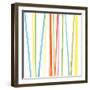 Cabana Stripes II-Erica J. Vess-Framed Art Print