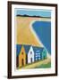 Cabanas by the Sea-Gale McKee-Framed Giclee Print