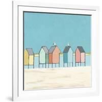 Cabanas II Pastel-Phyllis Adams-Framed Art Print