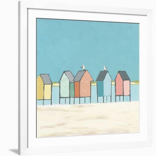 Cabanas II Pastel-Phyllis Adams-Framed Art Print