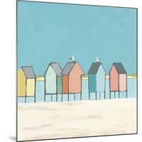 Cabanas II Pastel-Phyllis Adams-Mounted Art Print