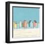 Cabanas II Pastel-Phyllis Adams-Framed Art Print