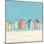 Cabanas II Pastel-Phyllis Adams-Mounted Art Print