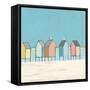 Cabanas II Pastel-Phyllis Adams-Framed Stretched Canvas