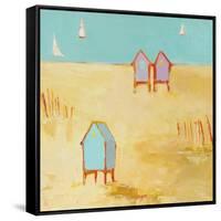 Cabanas-Phyllis Adams-Framed Stretched Canvas