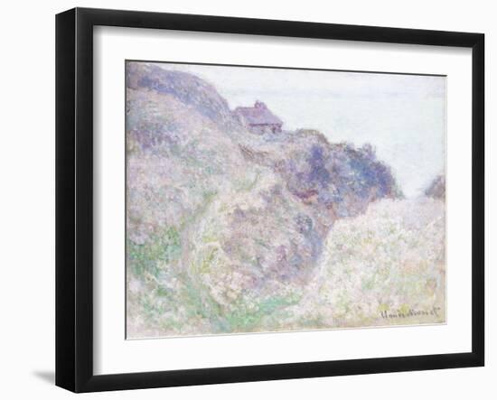 Cabane Des Douaniers a Varengeville, 1897-Claude Monet-Framed Giclee Print