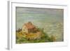 Cabane des douaniers, effet d'apres-midi-The shack of the customs officials, afternoon; 1882.-Claude Monet-Framed Giclee Print