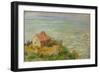 Cabane des douaniers, effet d'apres-midi-The shack of the customs officials, afternoon; 1882.-Claude Monet-Framed Giclee Print