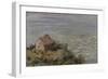 Cabane des douaniers, effet d'après-midi-Claude Monet-Framed Giclee Print