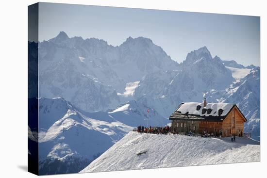 Cabane Du Mt Fort, Verbier, Valais, Switzerland-Catherine Ames-Stretched Canvas