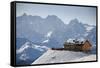 Cabane Du Mt Fort, Verbier, Valais, Switzerland-Catherine Ames-Framed Stretched Canvas