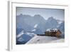 Cabane Du Mt Fort, Verbier, Valais, Switzerland-Catherine Ames-Framed Photographic Print