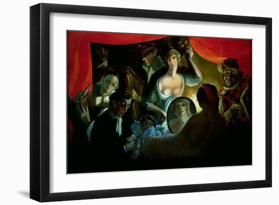 Cabaret, 1915-Sergei Yurevich Sudeikin-Framed Giclee Print