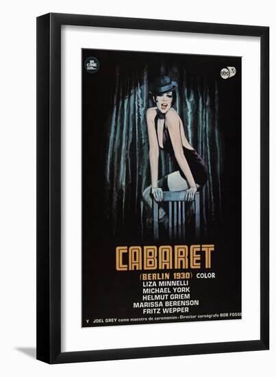 Cabaret, 1972-null-Framed Giclee Print