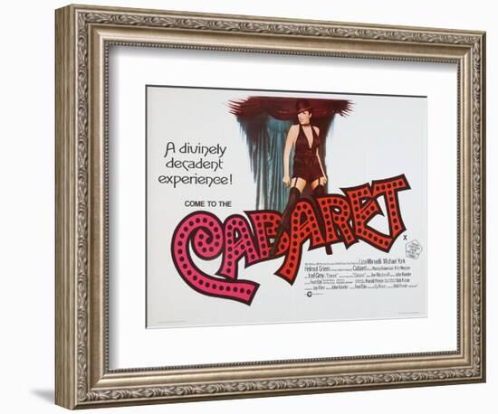 Cabaret, 1972-null-Framed Giclee Print