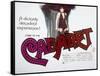 Cabaret, British Poster Art, Liza Minnelli, 1972-null-Framed Stretched Canvas