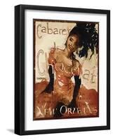 Cabaret Chocolate-null-Framed Giclee Print