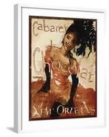 Cabaret Chocolate-null-Framed Giclee Print