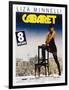 Cabaret, French poster, Liza Minnelli, 1972-null-Framed Art Print