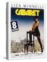 Cabaret, French poster, Liza Minnelli, 1972-null-Stretched Canvas