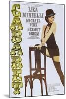 Cabaret, Italian poster, Liza Minnelli, 1972-null-Mounted Art Print